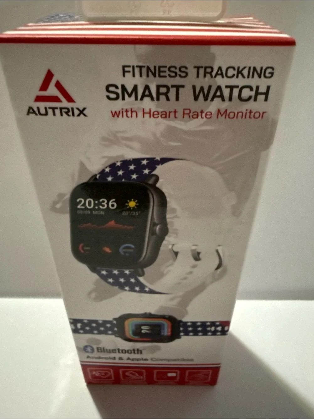Fitness Tracking Smart Watch with Heart Rate Monitor